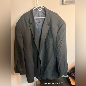 Men's Suit Jacket - Black - 62 Long